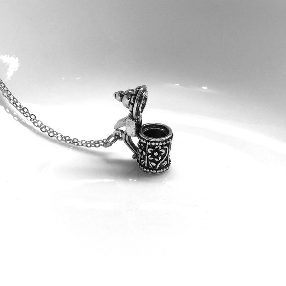 Beer Stein Mug Jug Charm Necklace - Picture 2 of 4